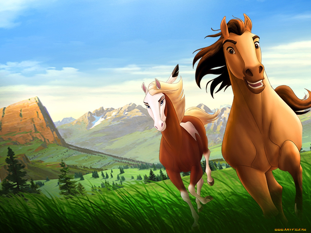 , spirit, stallion, of, the, cimarron